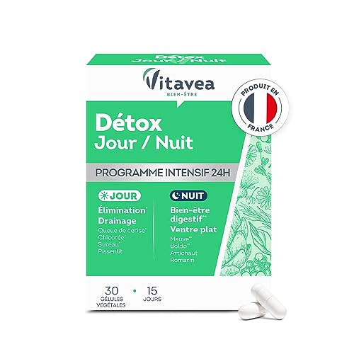 VITAVEA BIEN-ETRE - Complément alimentaire Détox 24h Jour & Nuit