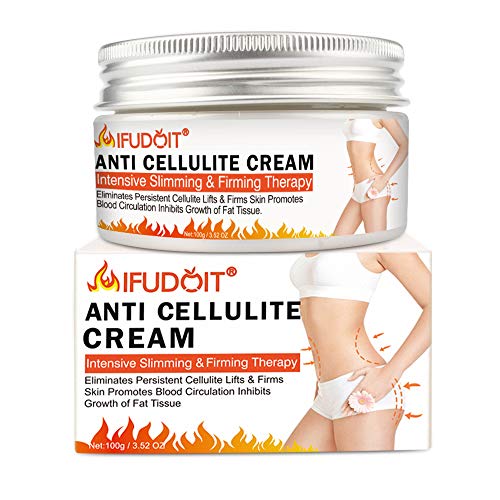 IFUDOIT Crème Anti-Cellulite,Creme Amincissante Puissante,Crème Chaude,Très Efficace pour Réduire la