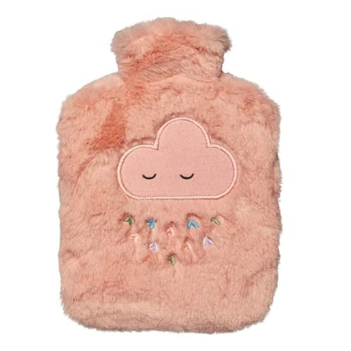 DRAEGER Paris - Bouillotte Corail Peluche Nuage - Bouilotte Fausse