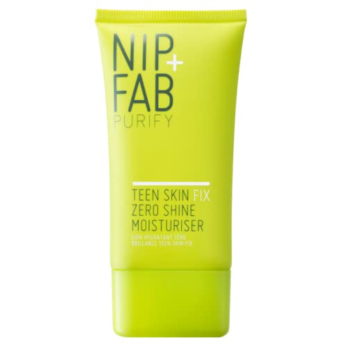 Nip+Fab Teen Skin Fix Zero Shine, Crème Hydratante pour le