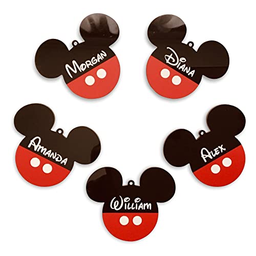 Personnalisé prénom, Mickey Mouse, Walt Disney Décoration Sapin de Noël