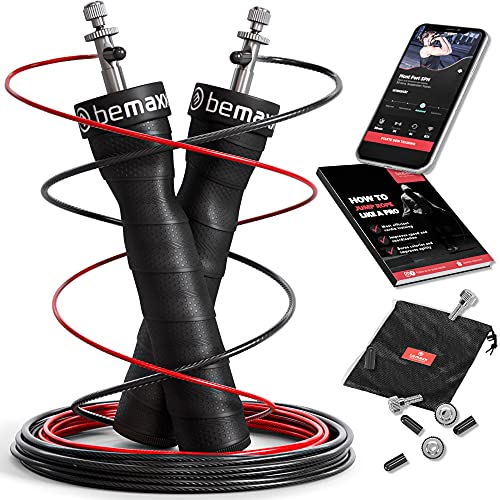 Corde a Sauter Ajustable Jump Speed Rope + Livret d’Exercices