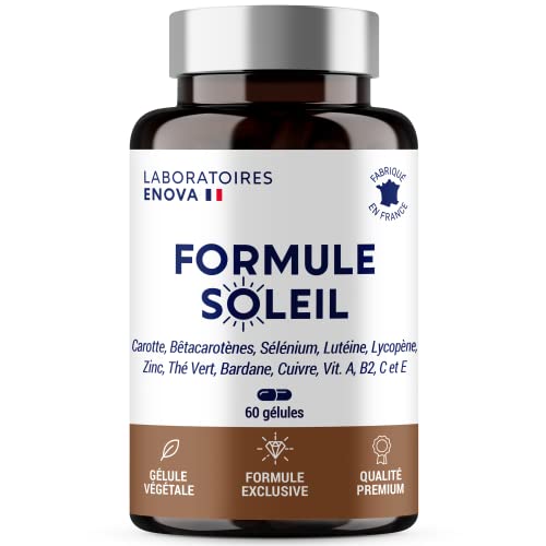 FORMULE SOLEIL | Bronzage Rapide et Optimisé | Carotte, Betacarotenes,