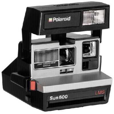 Polaroid 600 Appareil Photo avec Impression instantanée des clichés Style années 1980